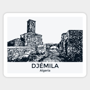 Djémila - Algeria Sticker